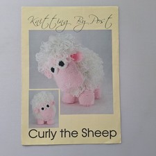 Knitting by Post Curly the Sheep DK Knitting Pattern