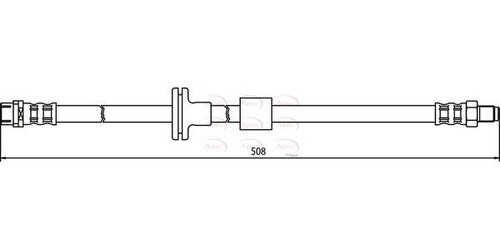 Apec front brake - front,