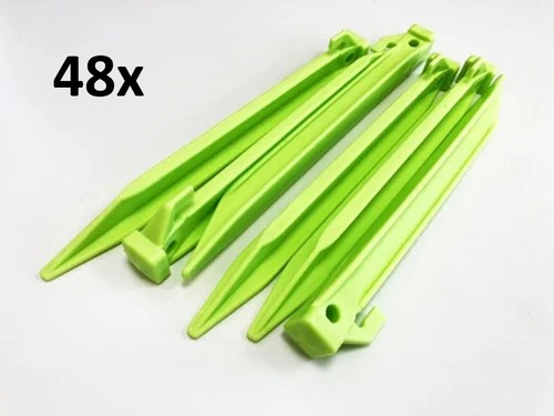 Tent pegs heavy duty - pegs, plastic