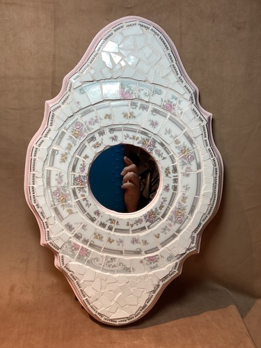 Hand crafted mosaic - , plaque