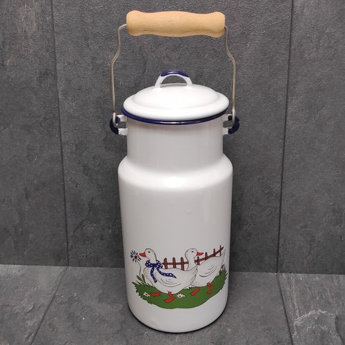 Enamel milk jug mouths - enamel,