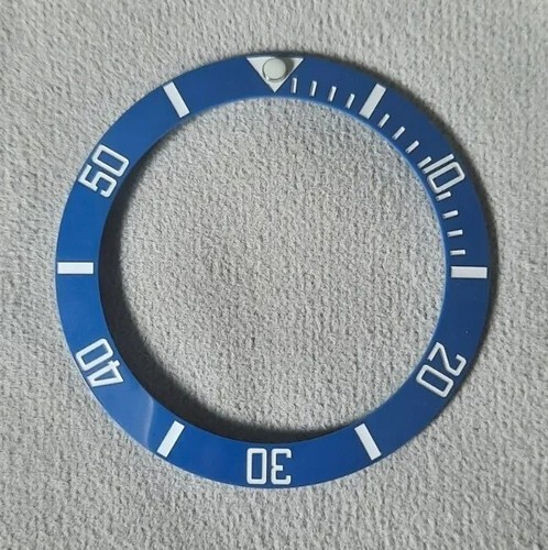 40mm blue ceramic - blue, insert