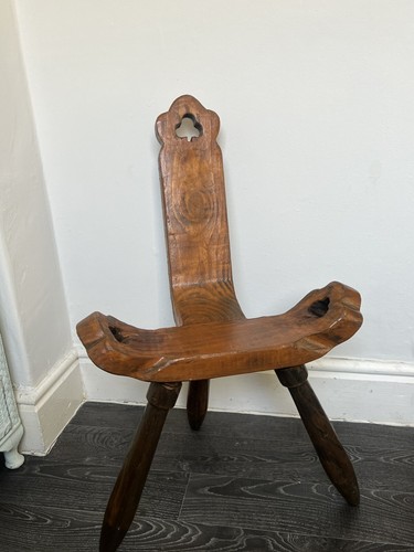 Vintage stool birthing - vintage, stool,