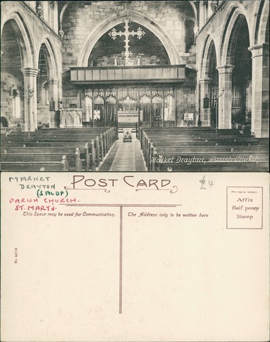 Market drayton parish church - drayton,