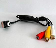 iCustodian iC-CAM7V 700TVL MINI TINY CAR TAXI CCTV CAMERA MIC + 5M CABLE