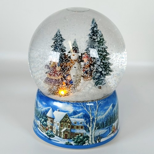 Music box kingdom snow - music, globe