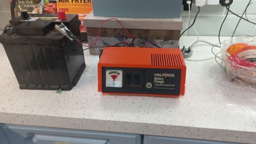 Vintage halfords battery - vintage,