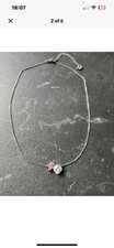 Genuine Swarovski Attract Soul Pink and White Crystal Necklace 5517115
