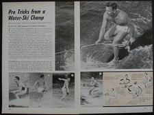 WATER SKI TRICKS Champ AL TYLL