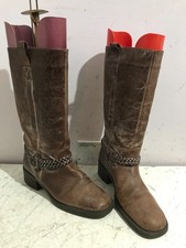 Leather size UK 6 Brown