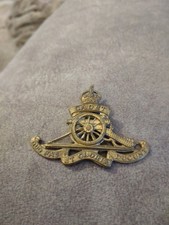 British Army Cadet Royal Regiment of Artillery Cap Badge
