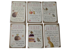 Ginger Betty Wallet Purse Keepsake Card Sister Mum Nan Grandma Friend & Envelope