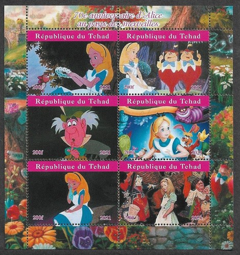 Alice wonderland stamps min - in,