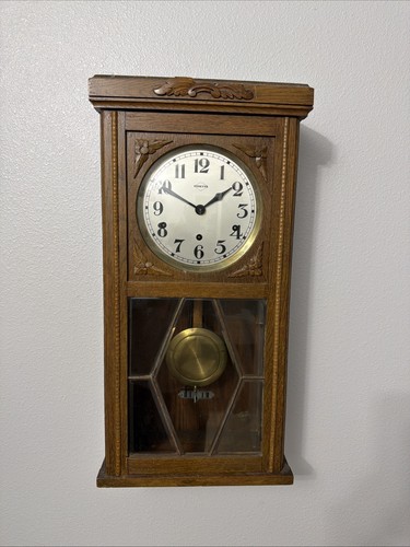 Antique vedette wall clock - antique,
