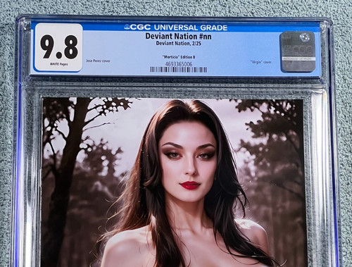 Morticia addams cgc 8 - addams, 9.8