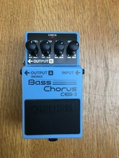 Boss CEB-3 Bass Chorus Effects Pedal Great Condition