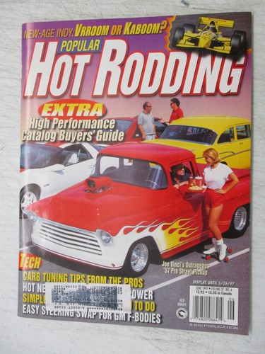 Popular hot rodding magazine - rodding,