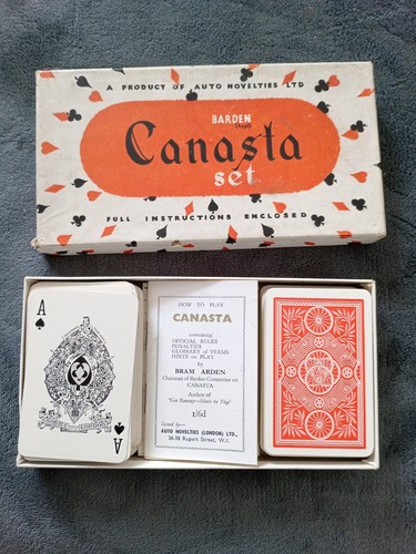 Canasta set barden - set, vintage