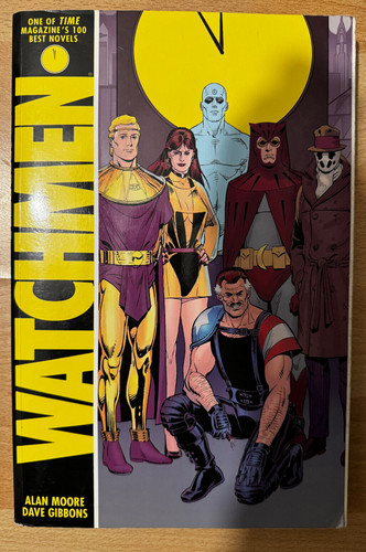 Watchmen paperback tpb graphic - tpb,