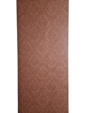 Sanderson Terracotta Orange Damask Wallpaper - Washable - Straight Match  Mural