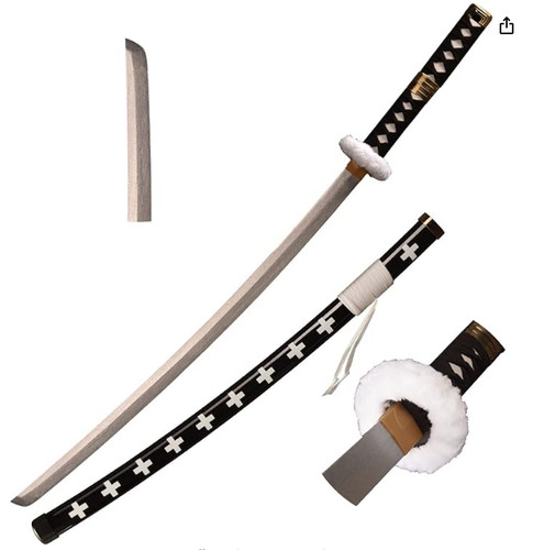 Samurai wooden sword with - samurai,
