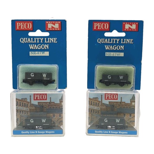 Peco wagons nr 41w great - 4x,