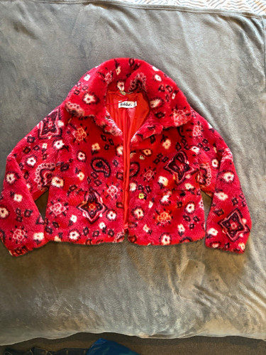 Jakke girls red - jakke.,