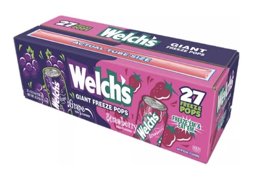 Welch giant freeze pops - giant,
