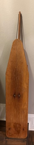 Vintage wooden folding ironing - folding,