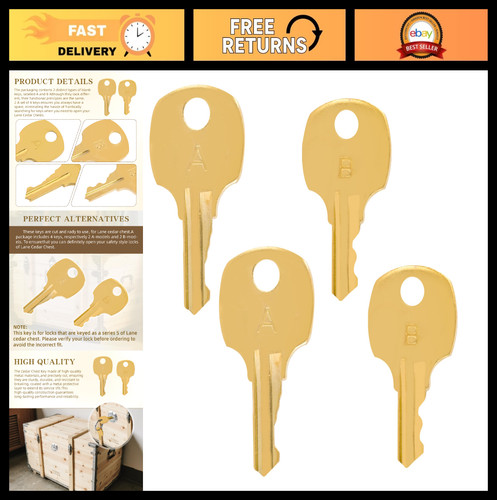 4pcs cedar chest key - 4pcs,