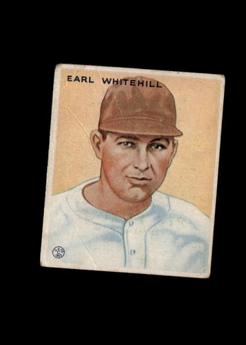 1933 goudey earl whitehill - goudey,