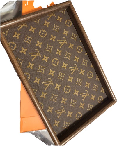 Brown louis vuitton - louis, tray
