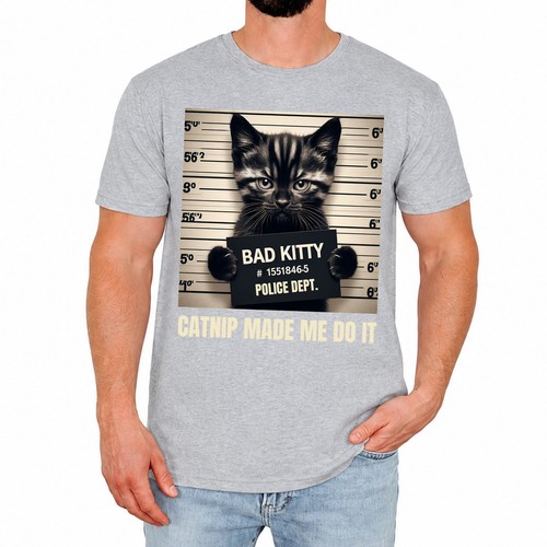 Funny cat mens - mens, t-shirt