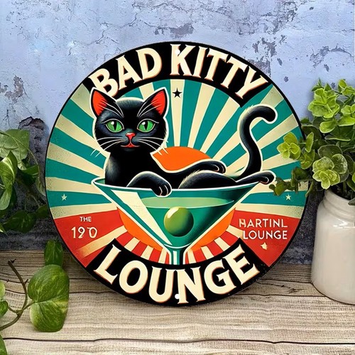 Retro bad kitty lounge - retro,