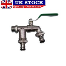 Double Garden Tap with 1/2