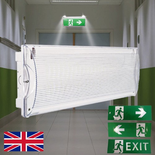 Led emergency light bulkhead - led,