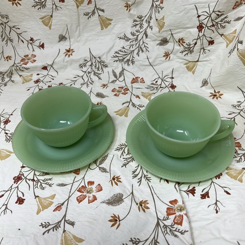 1950 fire king jadeite green - fire,