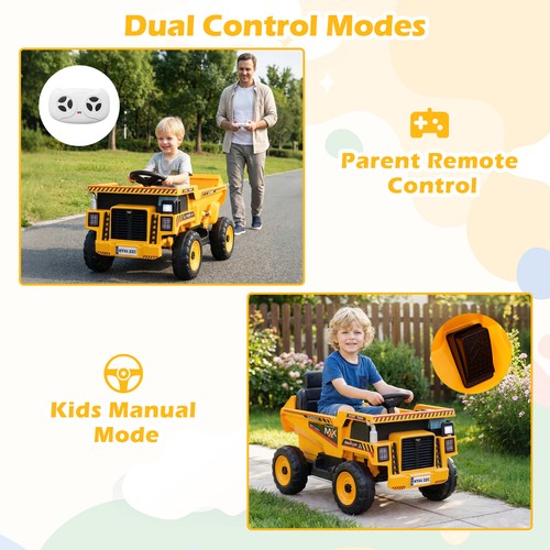24v ride dump truck for - 24v,