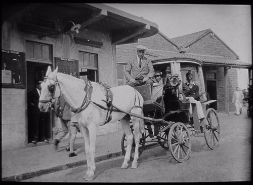 Vintage magic lantern slide - vintage,