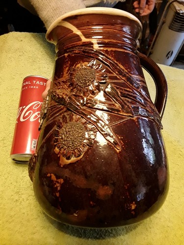 Harvest jug stoneware - jug.,