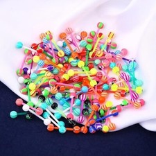 Tongue Bars Plastic Bioflex