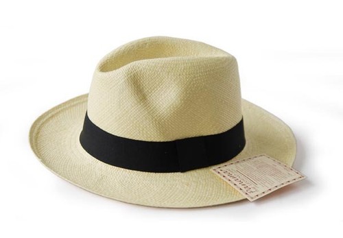 Hand woven classic fedora - hand,