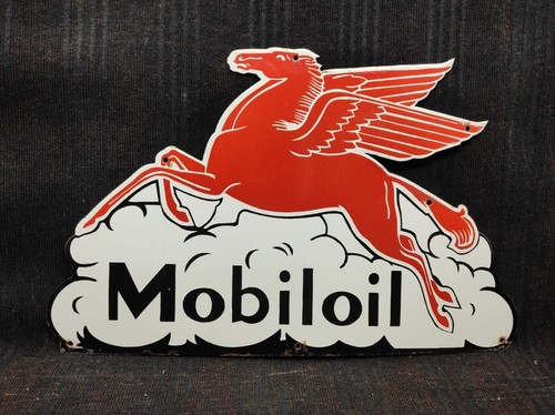 Porcelain mobiloil enamel - porcelain,