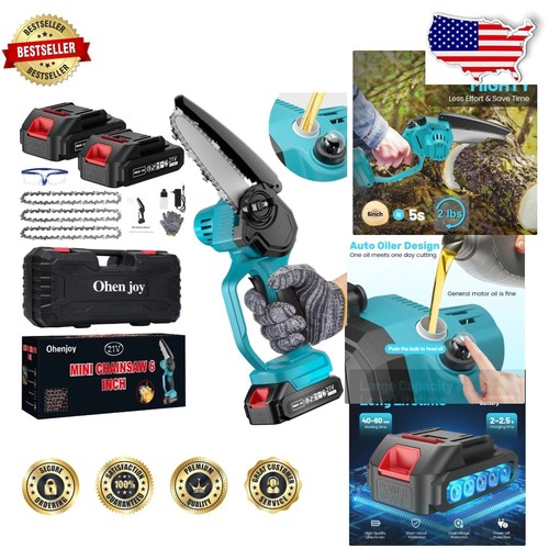 Handheld chainsaw cordless - chainsaw,