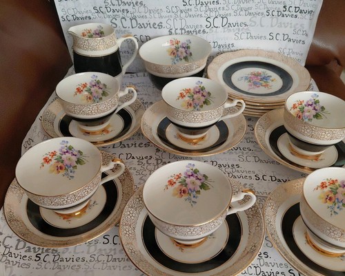 Vintage floral full - floral, set