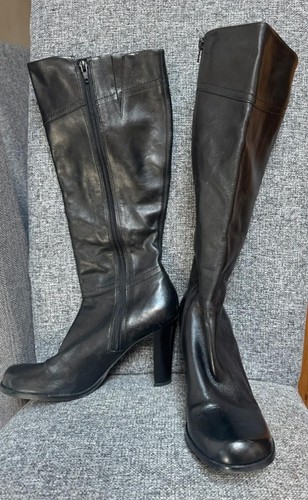Faith leather knee high boots - knee,