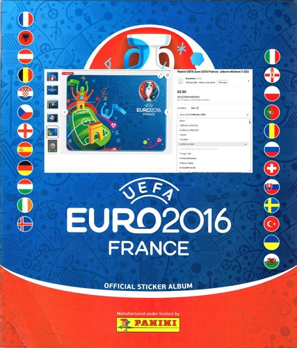 Panini uefa euro - uefa,