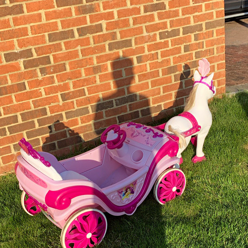 Huffy princess ride - princess, ride-on