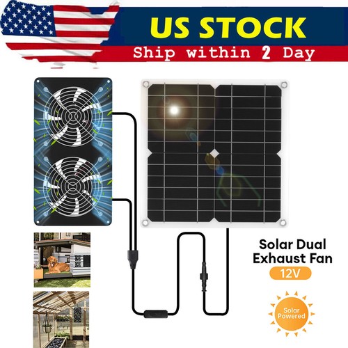 Solar powered dual exhaust - solar,