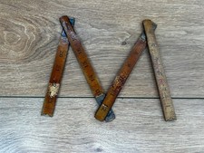 Vintage Wood Folding Ruler JIM